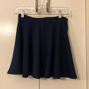 Blue Mini Skirt